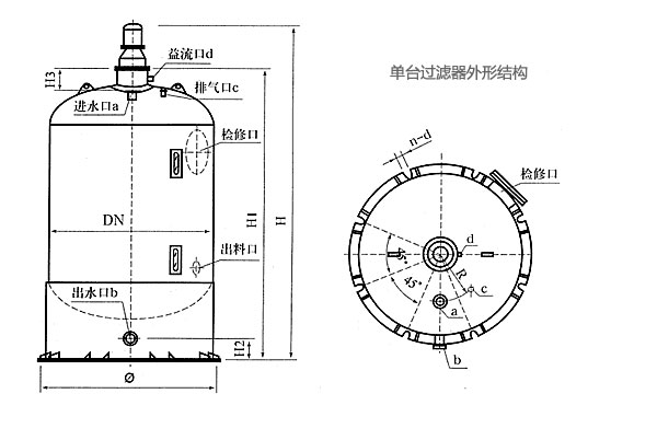 LDL-XWQ高效纤维球过滤器